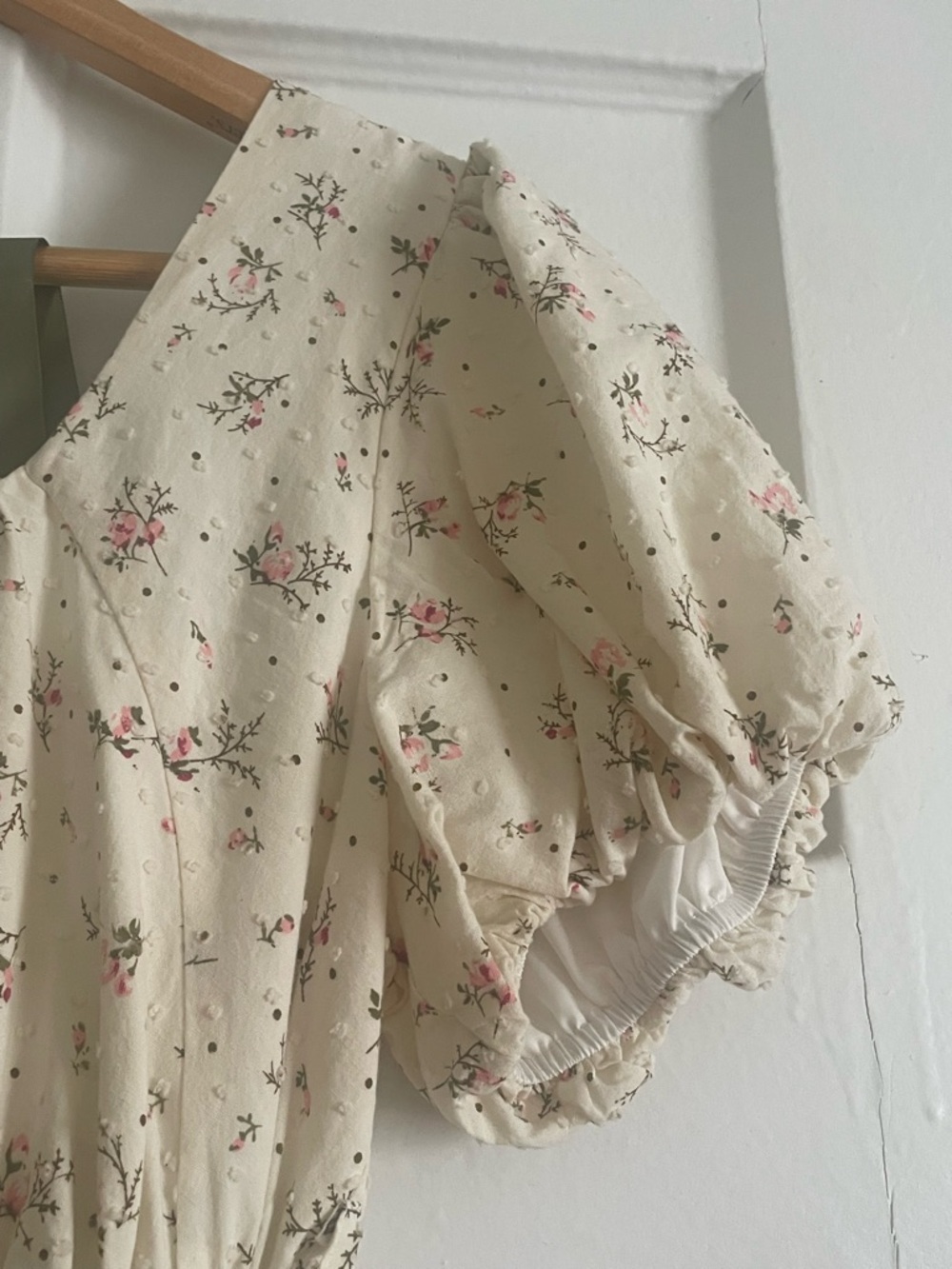 Nuoqi Regency Dresses for Women Floral Regency Era Dress - L - Picture 5 of 12